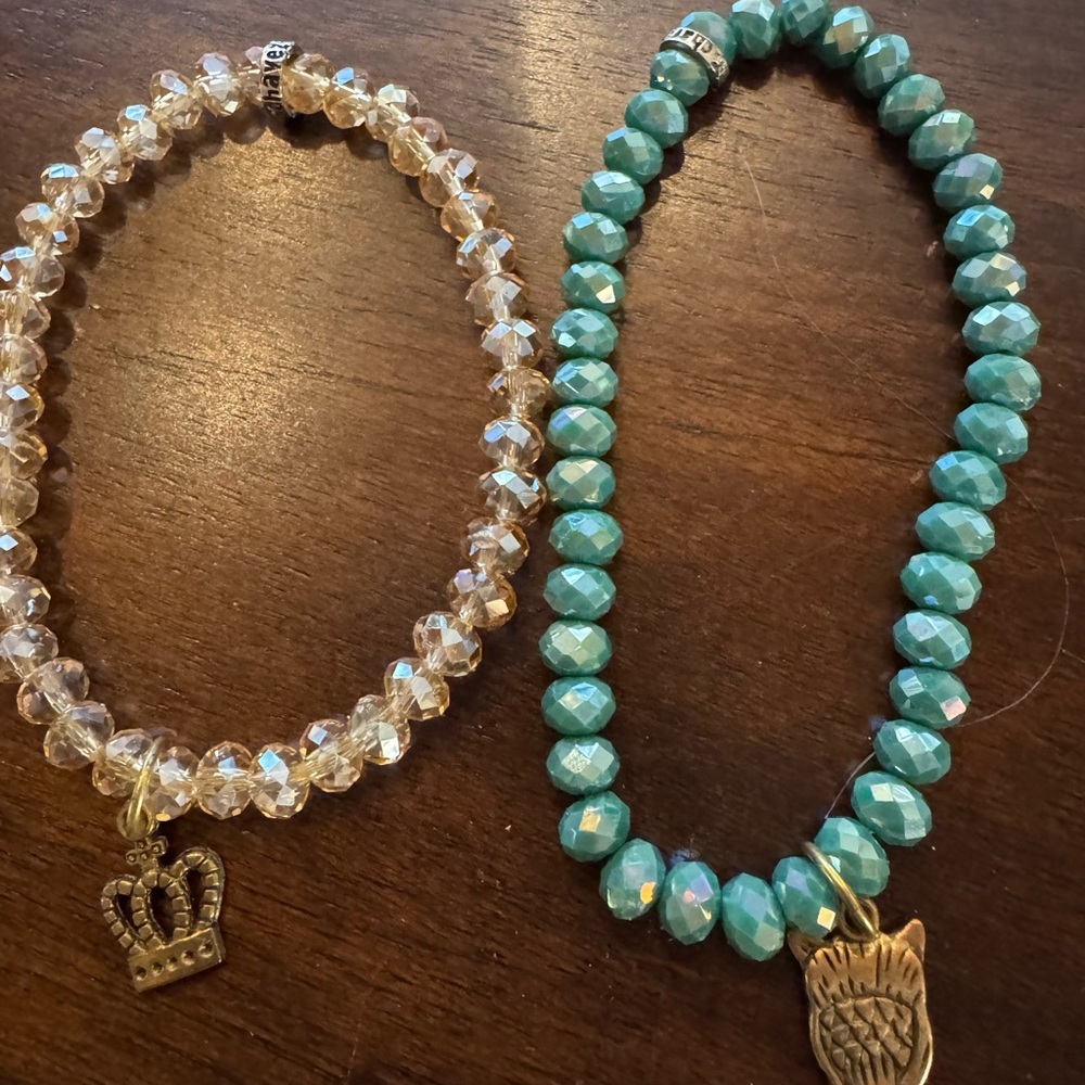 Chavez for charity bracelets set of 2